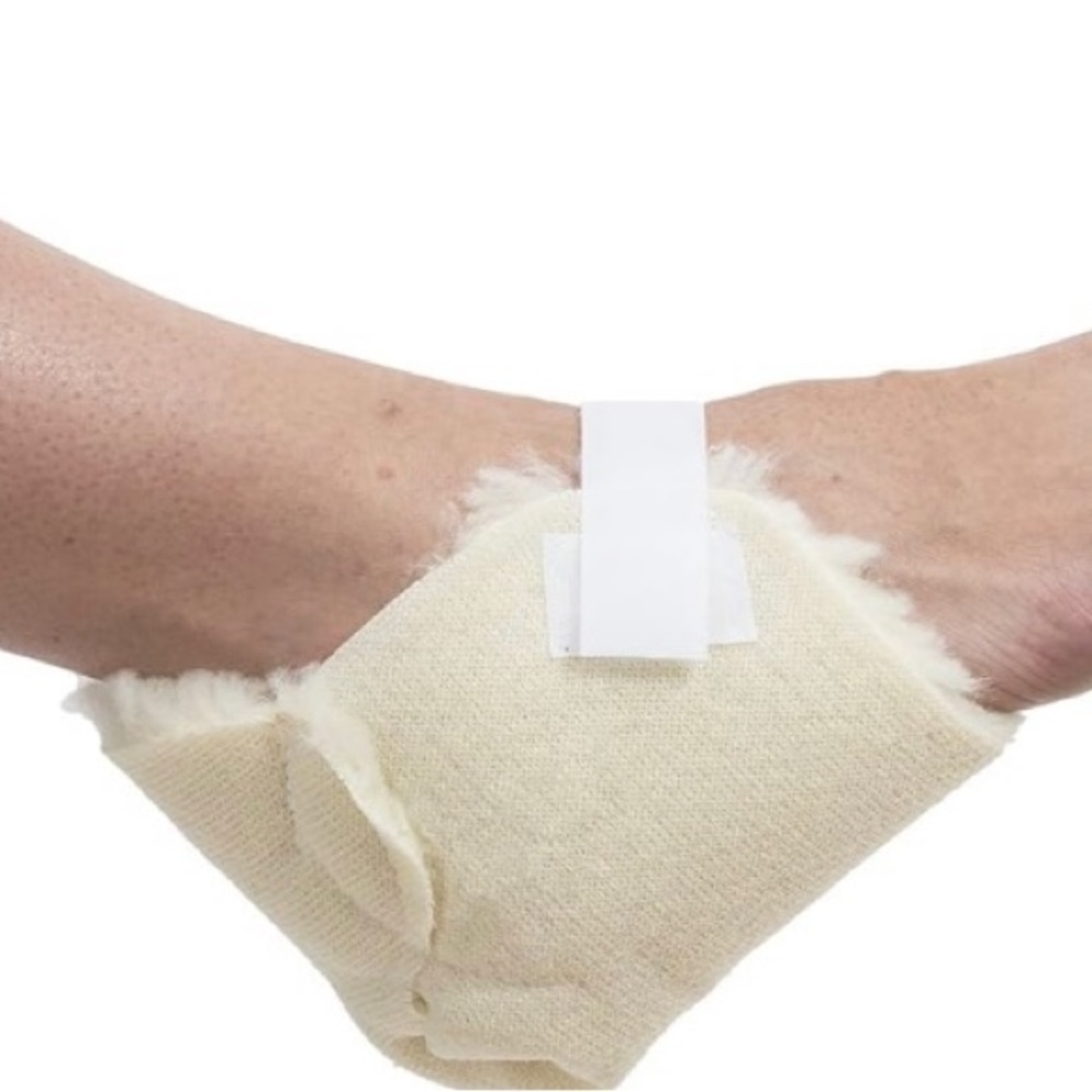 Essential Medical Supply Sheepette Heel Protectors - Like New (1 Pair)
